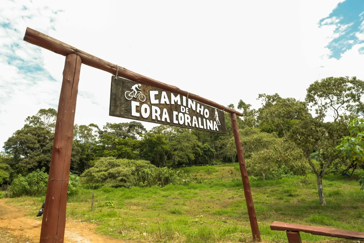 portal de entrada do caminho de cora