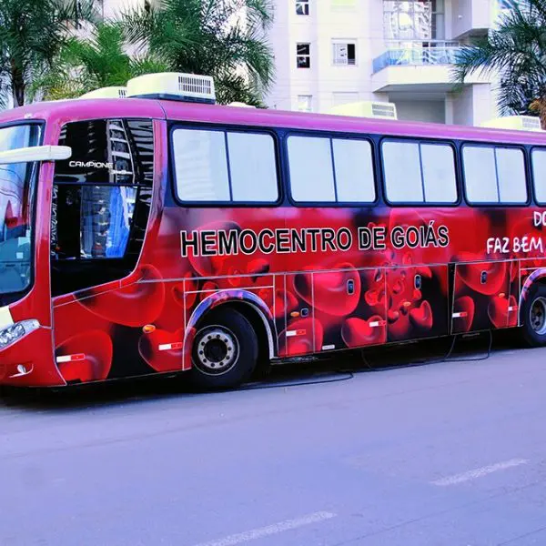 ônibus do hemocentro