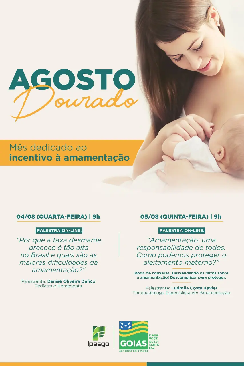 cartaz agosto dourado