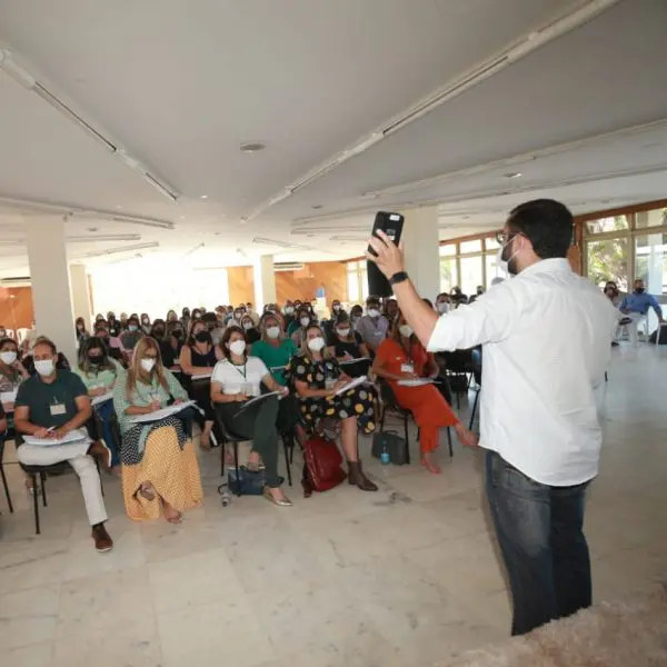 Reunião da Seduc, na cidade de Goiás