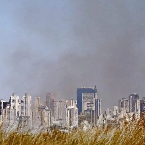 Dia quente em Goiânia baixa umidade