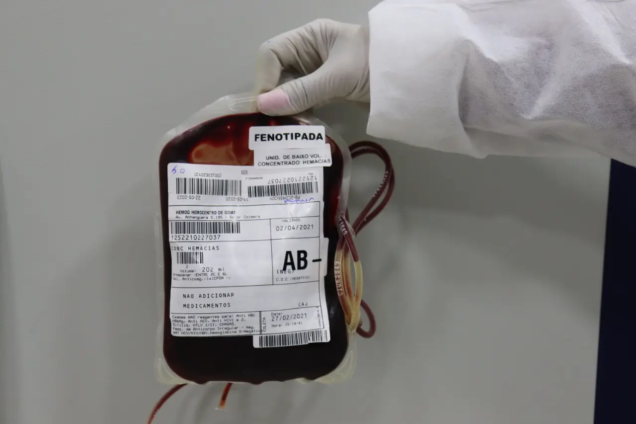 Hetrin é destaque em doação de sangue em Goiás