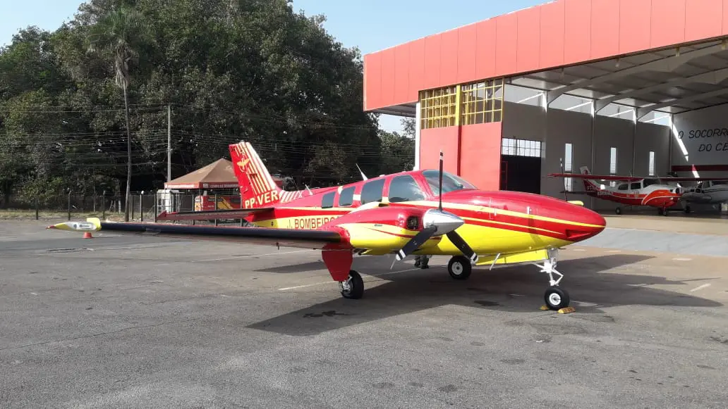 aeronave corpo de bombeiros