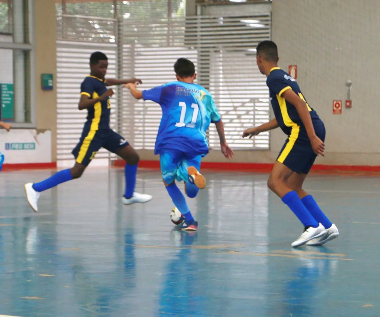 jogo de futsal