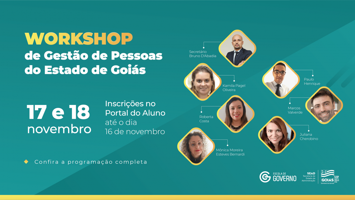 SEAD- workshop em novembro