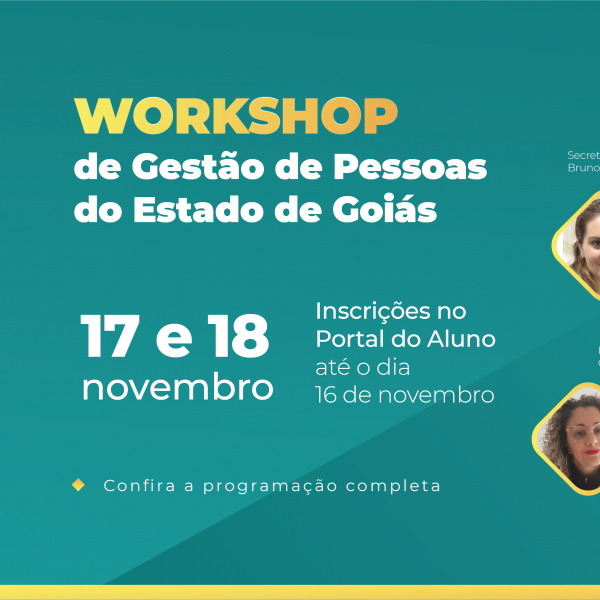 SEAD- workshop em novembro