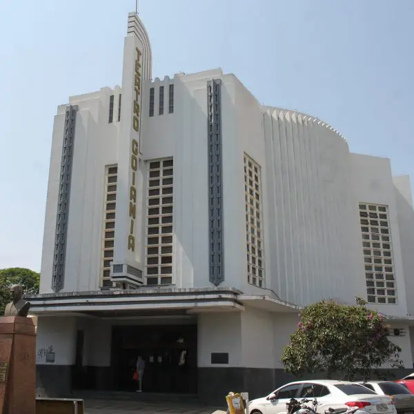 Fachada do Teatro Goiânia