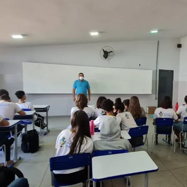 palestra do projeto Trilhas Literárias