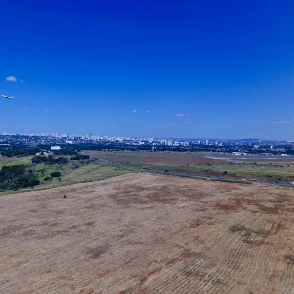 Área cedida para a construção do Hospital Estadual do Câncer