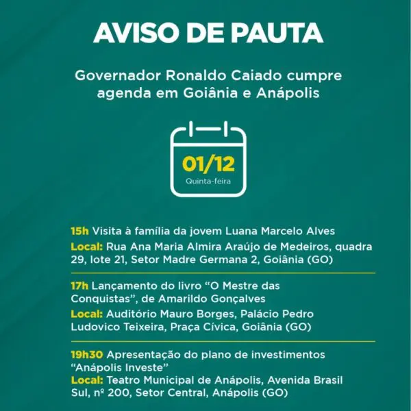 AVISO DE PAUTA 1A