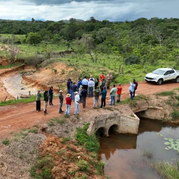 Goinfra faz obra emergencial na barragem de Água Fria