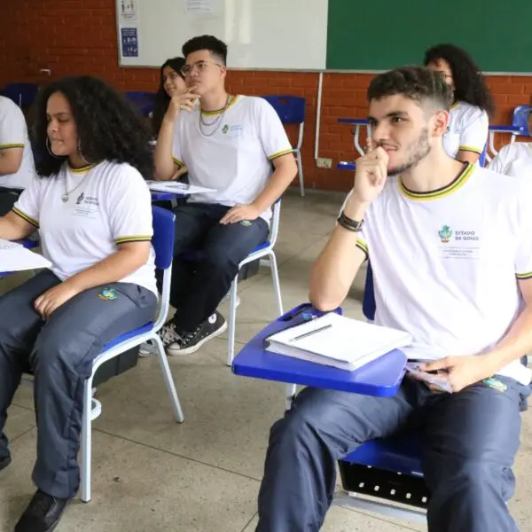 Sala de aula de escola estadual. Período de matrículas foi reaberto