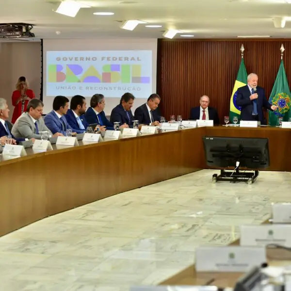 Primeira reunião do presidente Luiz Inácio Lula da Silva com os 27 governadores