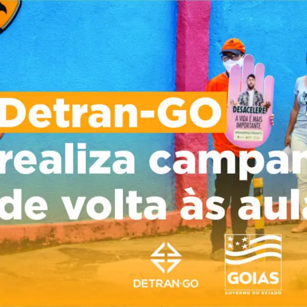 detran faz campanha em frente a escolas com ações educativas