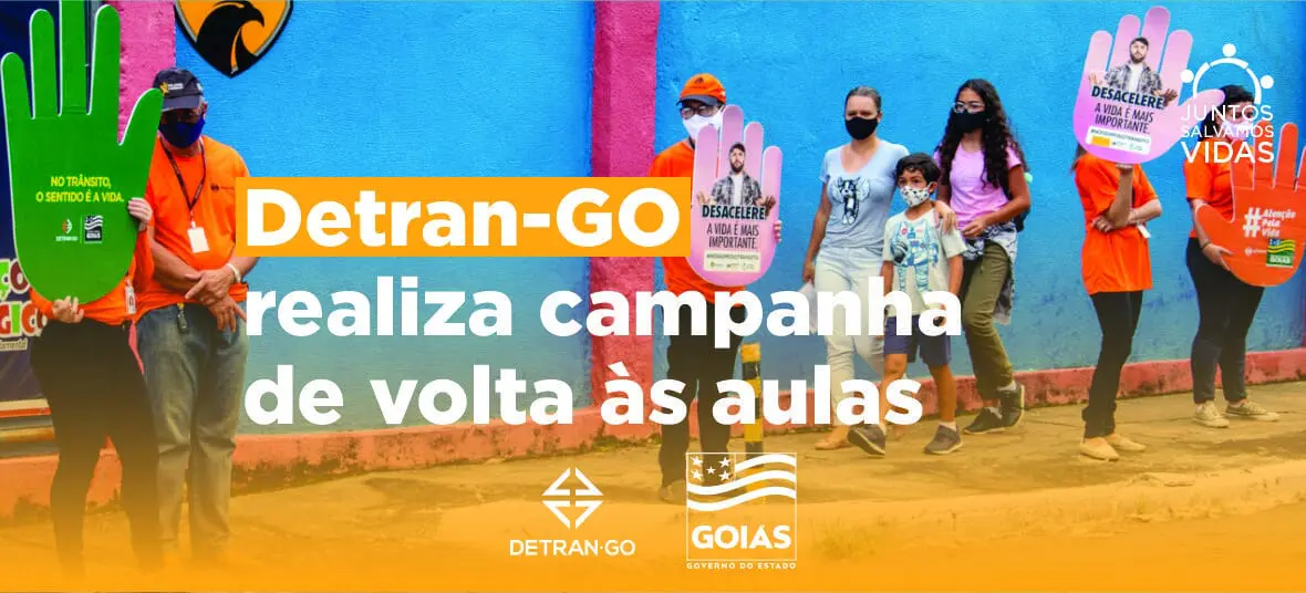 detran faz campanha em frente a escolas com ações educativas