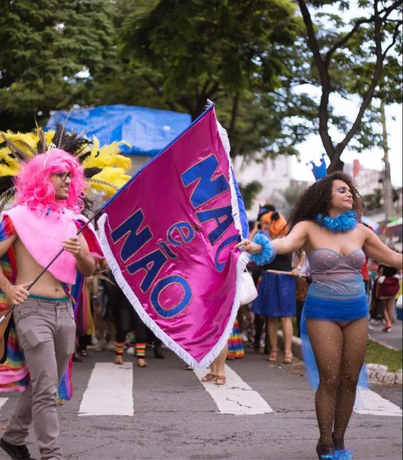 Bloco Nãe é Não vai sair às ruas para orientar sobre importunação sexual