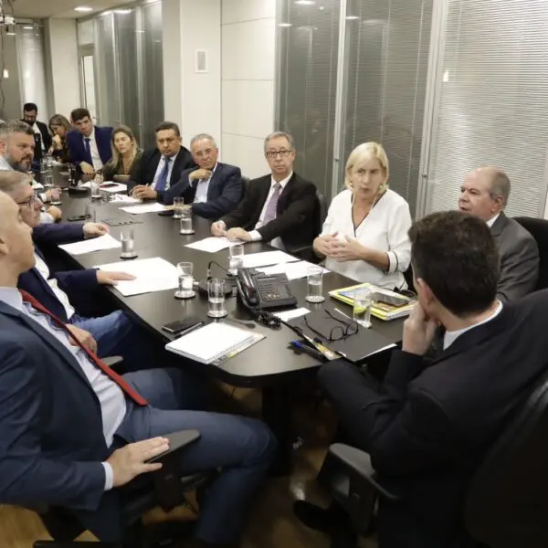 Pedro Sales durante reunião para discutir nova legislaçào do minha casa minha vida