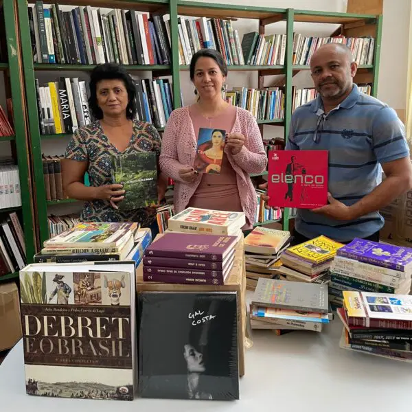 Secretaria da Cultura doa livros ao sistema penitenciário