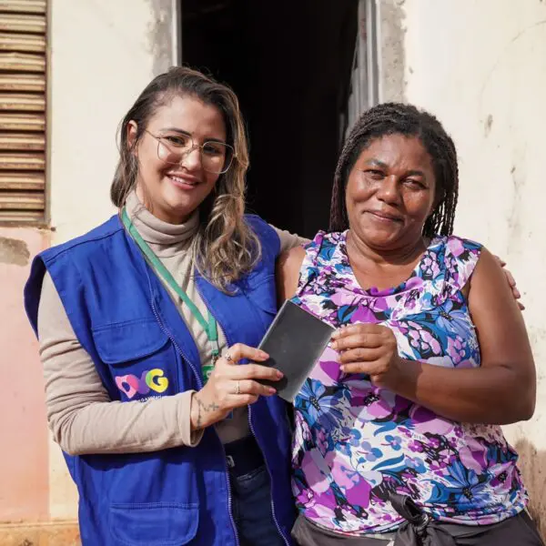 Maria José do Nascimento Dias e OVG - Governo lança estratégia de proteção social inovadora