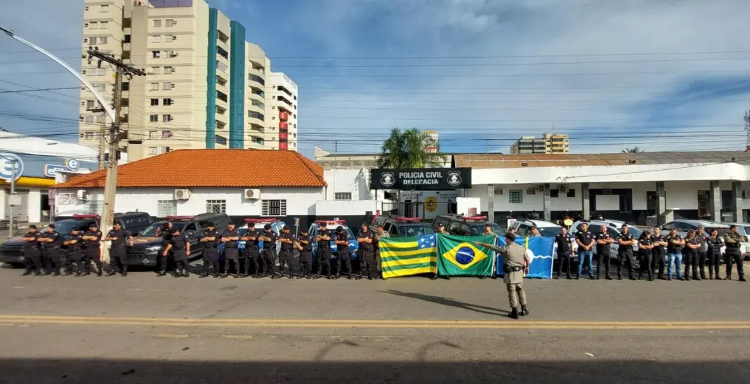 Polícias Civil e Militar deflagram operação em Caldas Novas