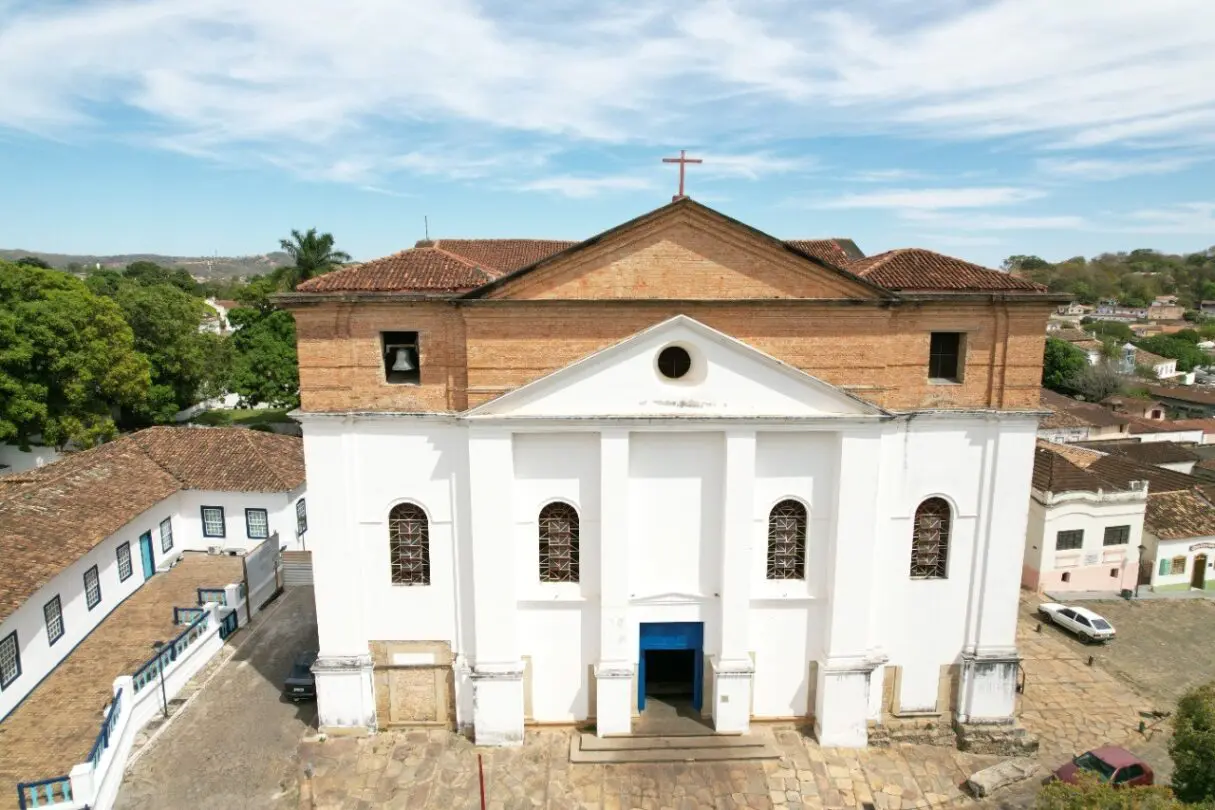 Catedral de Sant’Anna, na cidade de Goiás, ganha revitalização