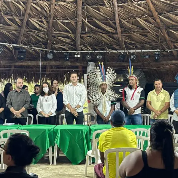 Encontro Formativo reúne professores indígenas na Aldeia Carretão, em Rubiataba