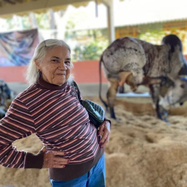 Idosos acolhidos pela OVG visitam Pecuária de Goiânia durante encerramento da exposição