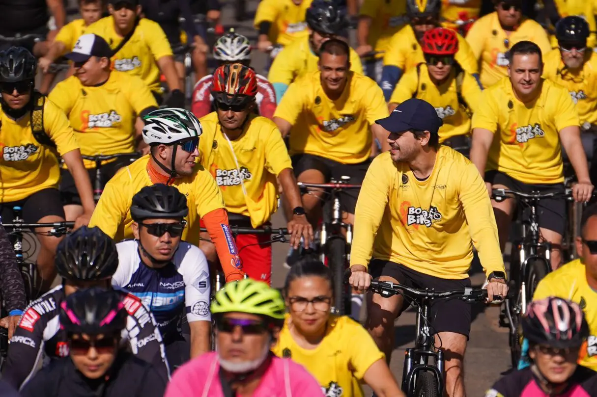 Maio Amarelo: Vilela participa de passeio ciclístico por um trânsito mais seguro