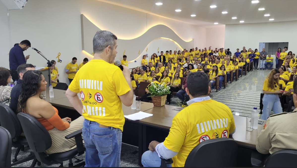 Evento de encerramento do Maio Amarelo