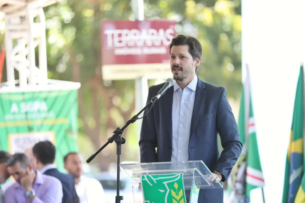 Daniel Vilela na abertura da 76ª Exposição Agropecuária de Goiás