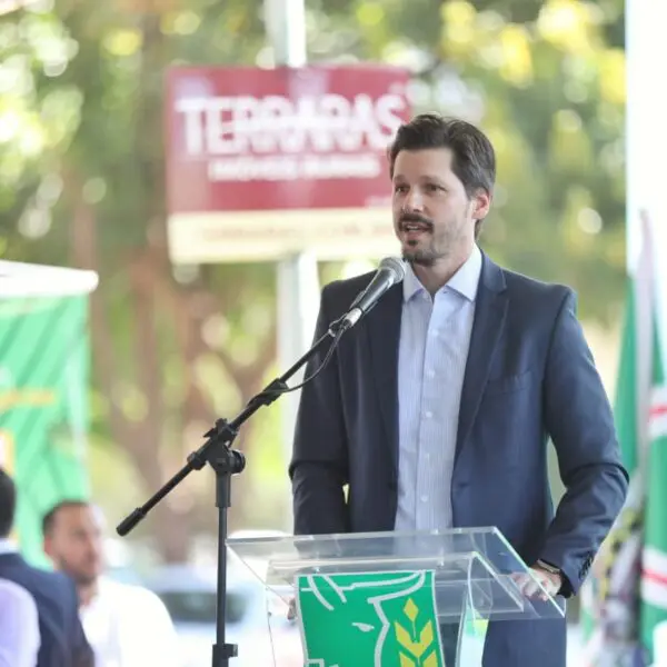 Daniel Vilela na abertura da 76ª Exposição Agropecuária de Goiás