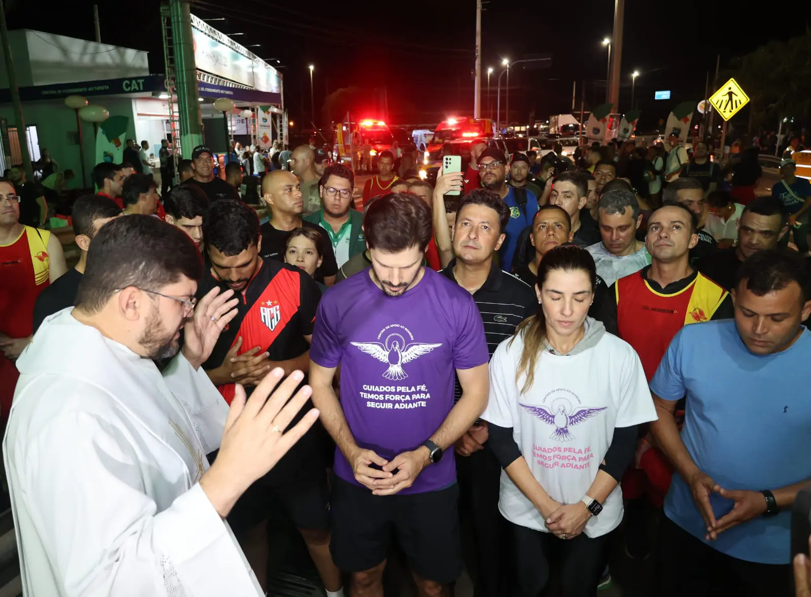 Na Caminhada da Fé, Daniel Vilela destaca o respeito do Governo de Goiás às tradições goianas