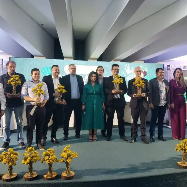 Evento de lançamento do projeto de usina solar em hospitais de Goiás