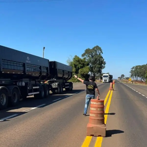 Operação nas rodovias autua 3.900 toneladas de grãos