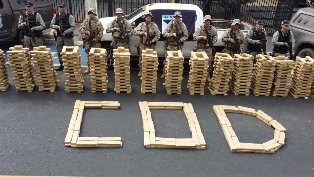 Apreendidas duas toneladas de maconha na região Sudoeste de Goiás