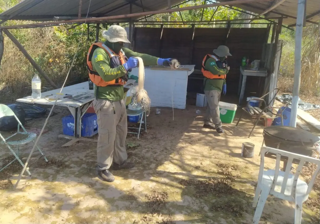 Fiscalização contra a pesca ilegal no Araguaia chega à sexta semana