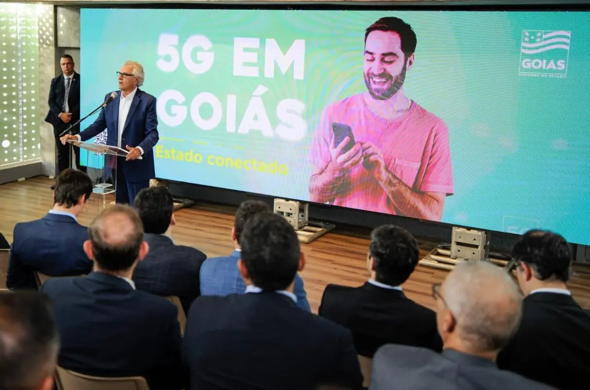 Sinal de internet 5G é ativado em 19 cidades goianas