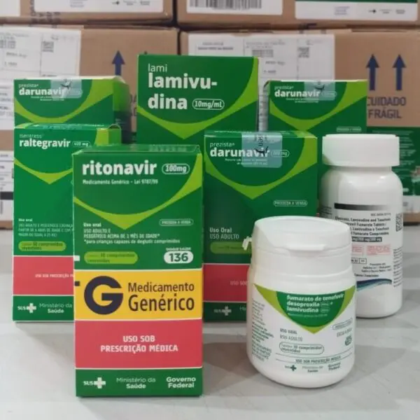 Medicamentos para pacientes com HIV