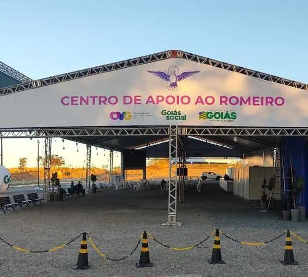 Centro de Apoio da OVG na Romaria de Muquém