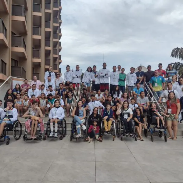 Equipe que irá para as Paralimpíadas Escolares