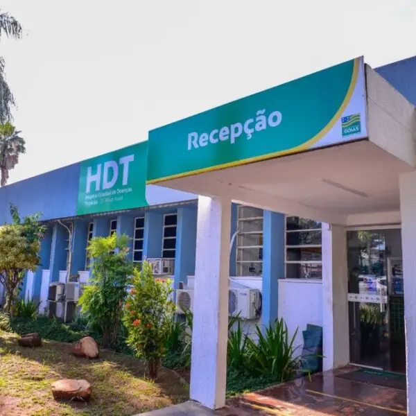 Fachada do HDT_hospital segue treinamento para evitar infecção generalizada