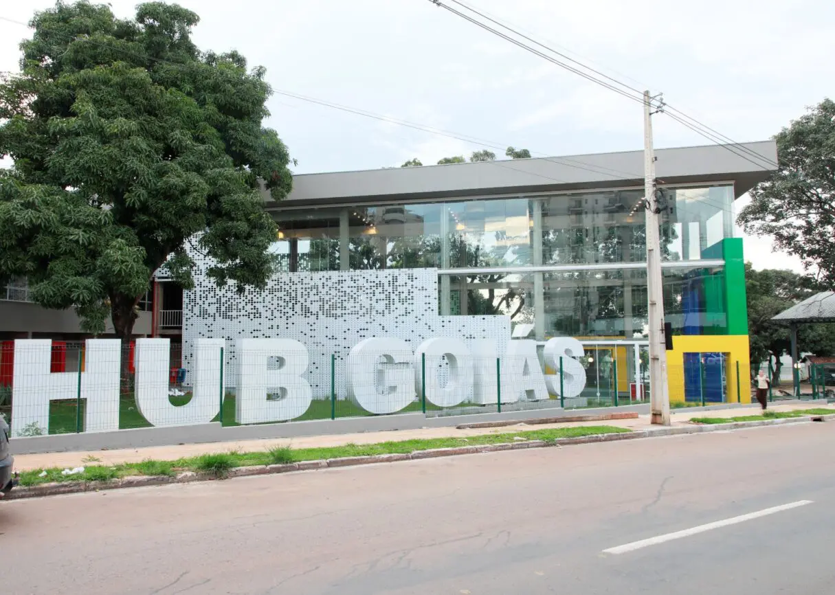 Fachada do Hub Goiás