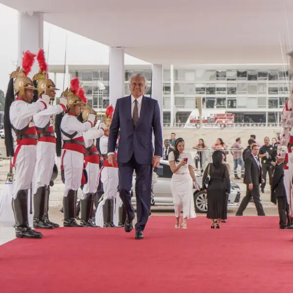 Caiado participa da posse do novo presidente do STF