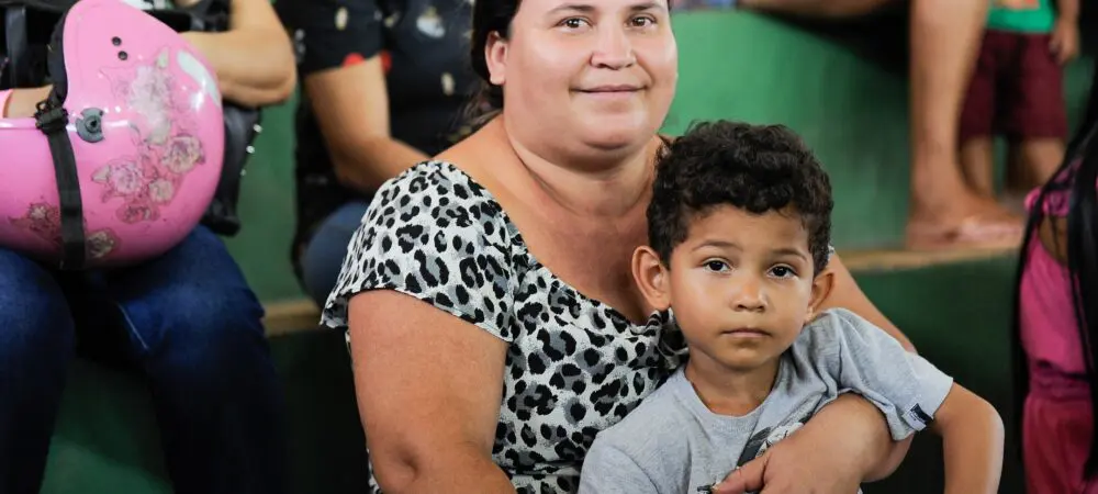 Maria Ivone Lima de Sousa, beneficiária do Mães de Goiás 
