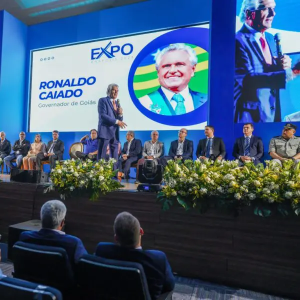 Caiado participa da abertura da Expo Anápolis 2023