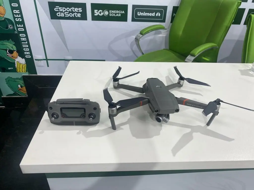 Polícia Civil recebe drone para atuação junto a torcidas