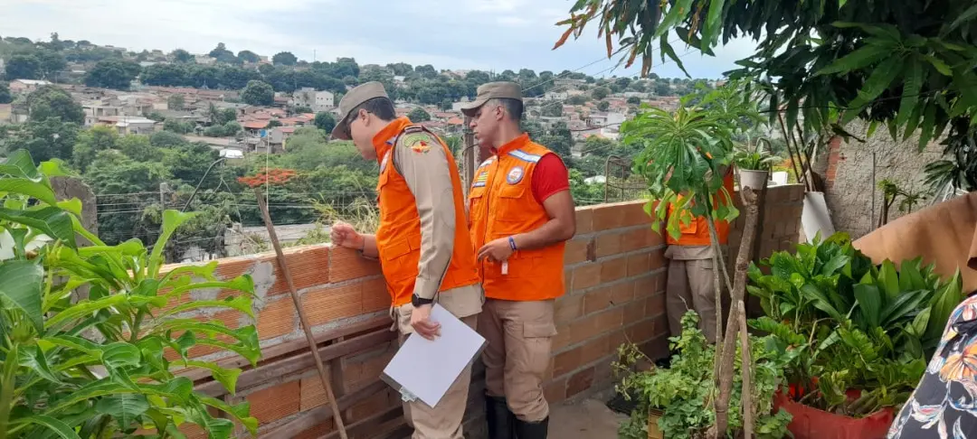 Defesa Civil monitora áreas de risco em Goiânia