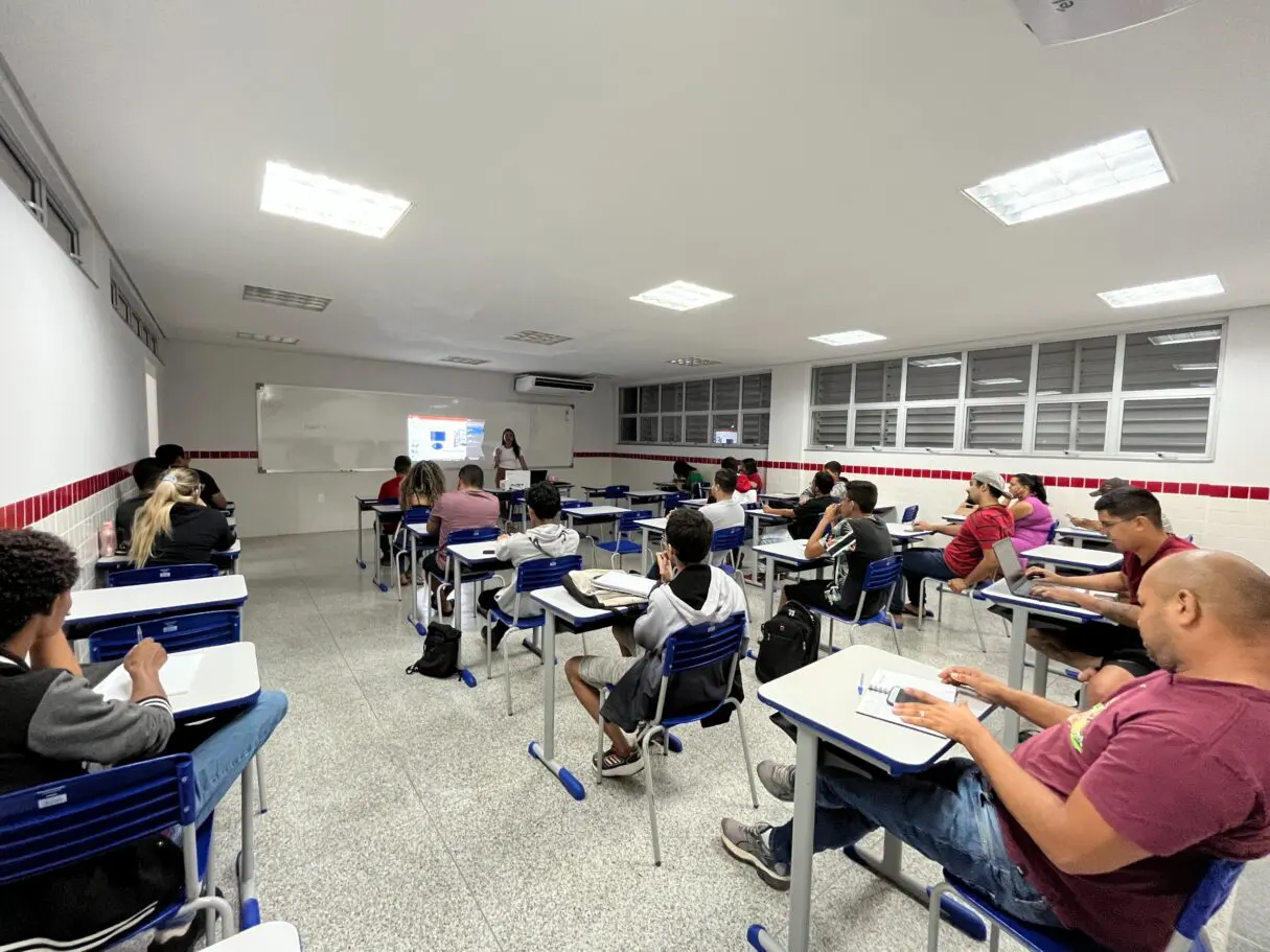 Sala de aula das Escolas do Futuro_inscrições abertas