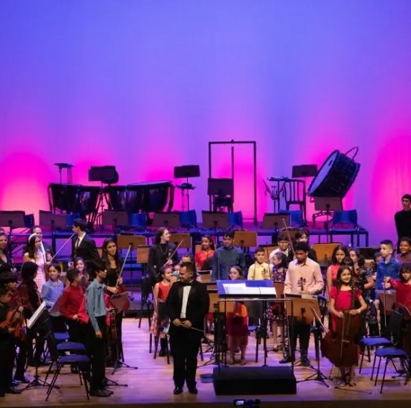 Orquestra da da Escola do Futuro de Goiás (EFG) em Artes Basileu França