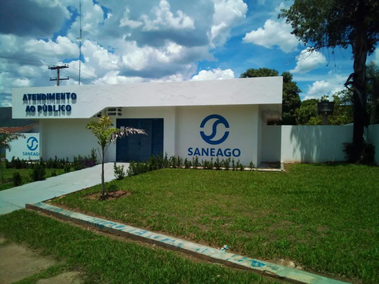 Fachada da Saneago